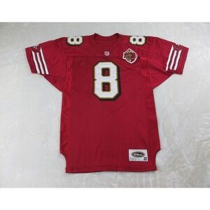 VINTAGE Steve Young San Francisco 49ers Jersey Mens Large Red NFL Football*